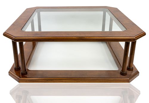 CONTEMPORARY WOODEN COFFEE TABLE