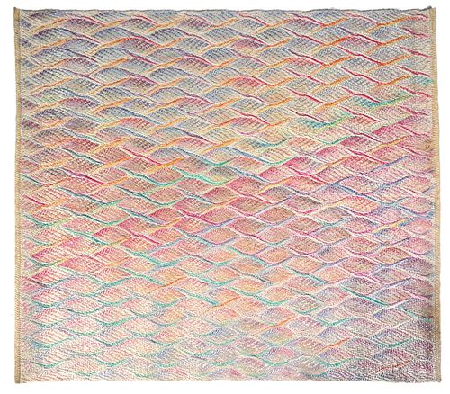 Lia Cook Woven Tapestry 'Laminae' 1980