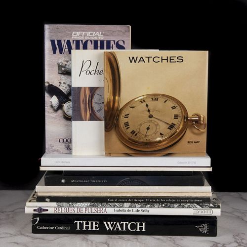Catálogos y libros sobre relojes. Watches / Pocket Watches / Mont Blanc. Timepieces. Piezas: 15.