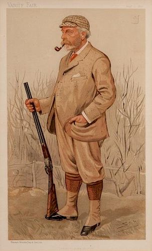 Vanity Fair Cartoons (English, 19th Century) Men of the Day