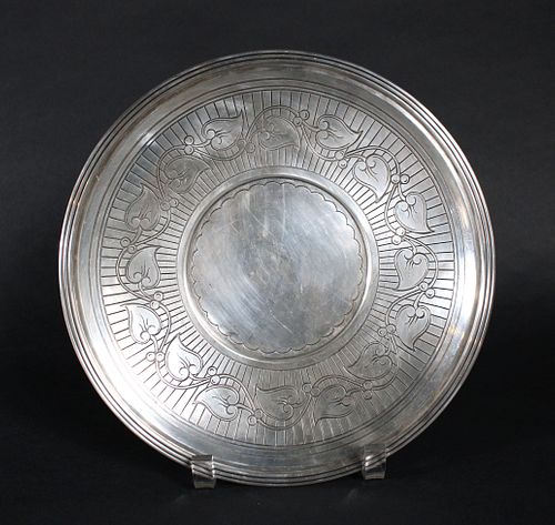 Tiffany Sterling Silver Cake Plate