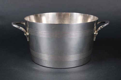 Mappin and Webb Silver Plated Two-Piece Ice Pail