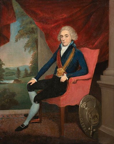 PORTRAIT OF WILLIAM WILBERFORCE (1759-1833) OIL PAINTING