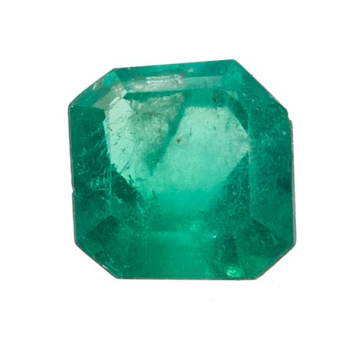 Unmounted Step-Cut Emerald