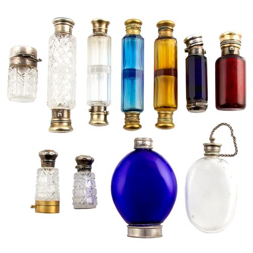 Collection of Victorian Vinaigrettes
