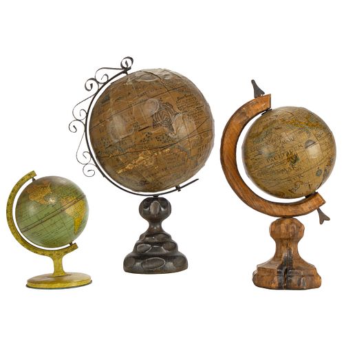 Collection of Vintage Globes