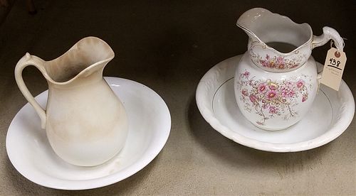 LOT 2 VICT PITCHERS AND BOWLS