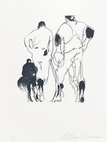 Leroy Neiman - Original Etching from Baseball Suite
