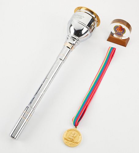 US Olympic Festival 1990 Torch, Medal, and Award