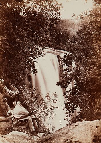 Benjamin Upton Minnehaha Falls Photograph
