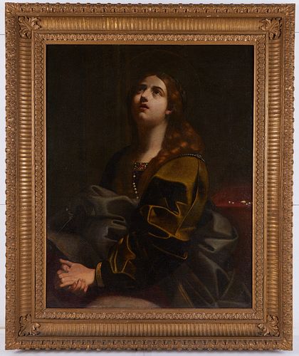 Old Master Painting Woman Attrib. Carlo Dolci