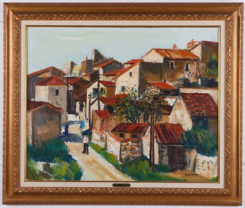 Gaston Sebire "Maison dans le Midi" Painting