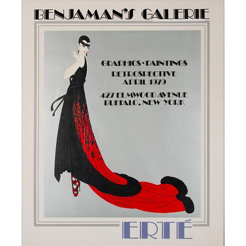 Erte (French, 1892-1990) Limited Edition Poster, Splendeur