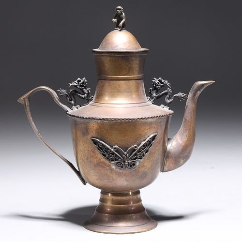Chinese Metal Teapot