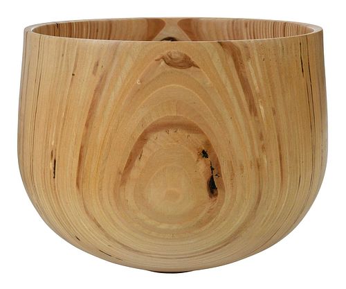 Rude Osolnik Turned Laminated Birch Plywood Bowl