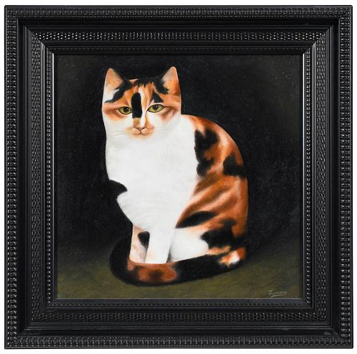 Martin Leman Portrait of a Cat