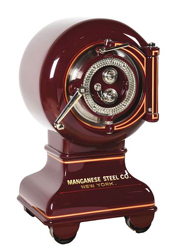 YORK MANGANESE STEEL CO. CANNONBALL SAFE.