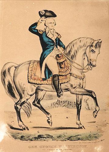 General Winfield Scott Lithograph by Currier and Ives, Plus 
