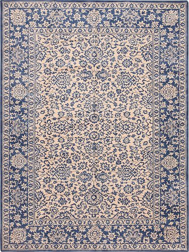 Modern Cotton Indian Rug 12 ft x 9 ft 2 in (3.66 m x 2.79 m)
