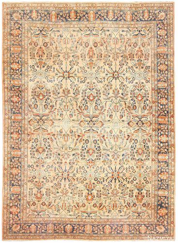 Large Antique Persian Lilihan Carpet - No Reserve 17 ft 6 in x 13 ft (5.33 m x 3.96 m)
