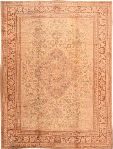 Antique Turkish Oushak Rug - No Reserve 14 ft 6 in x 11 ft (4.42 m x 3.35 m)