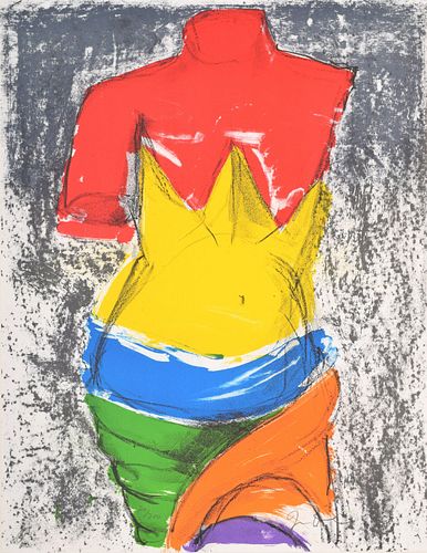 Jim Dine "The Bather" Lithograph, Signed Edition