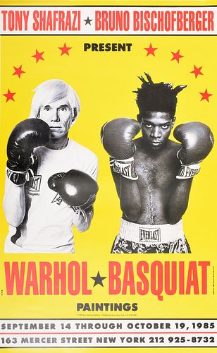 Andy Warhol / Jean-Michel Basquiat Poster 
