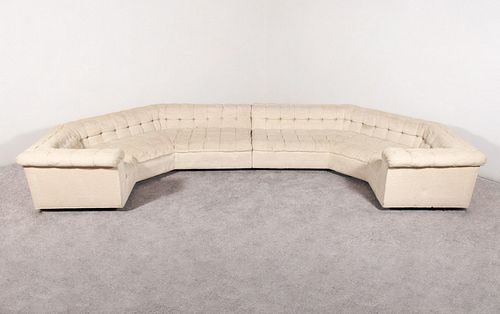Large Edward Wormley Sectional Sofa, 2 pcs.