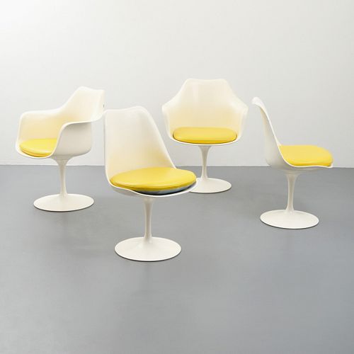 Eero Saarinen "Tulip" Dining Chairs, Set of 4