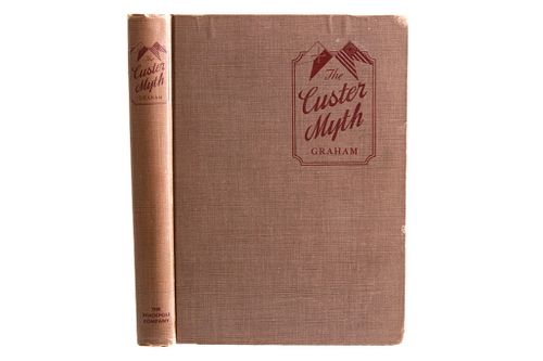 1953 1st Ed. The Custer Myth by Col Graham