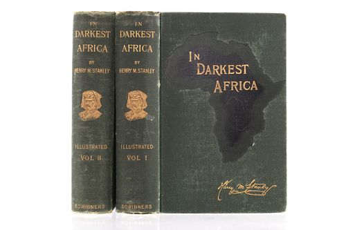 "In Darkest Africa", 1st Edition Vol. I & II