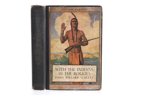 1925 With The Indians in The Rockies by J. Schultz