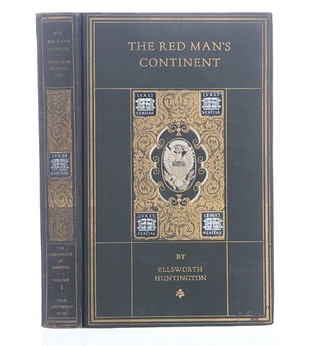 1st Ed.The Red Man's Continent by E. Huntington