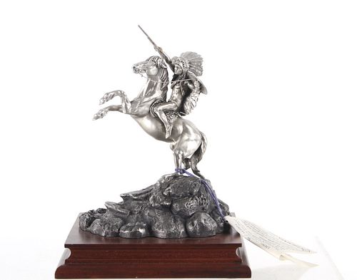 "The Chief" Limited Edition Pewter by Don Polland