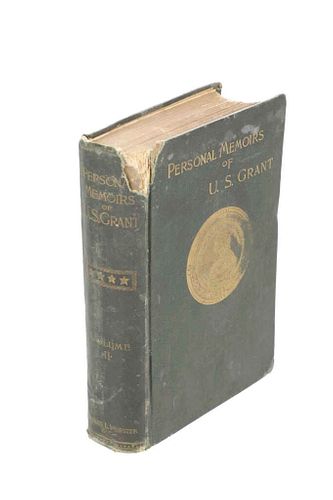 Personal Memoirs of U.S. Grant Vol 2, 1st Ed 1885
