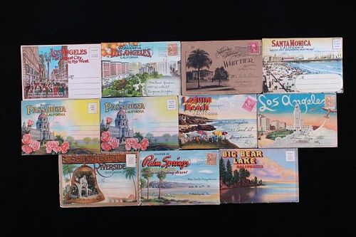 1940s LA and Southern California Postcard Books