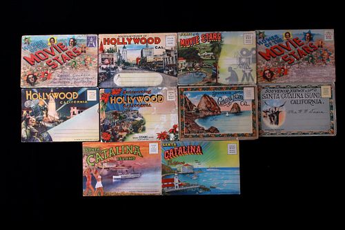 Hollywood & Santa Catalina Island Postcard Books