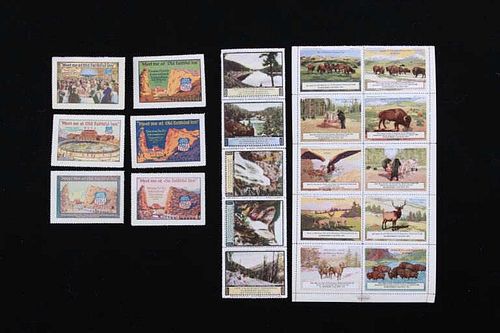 Union Pacific & Northern Pacific Stamps