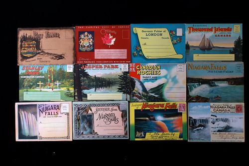 Niagara Falls and Canada Postcard Books
