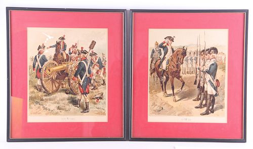 Revolutionary War Lithographs, Ogden