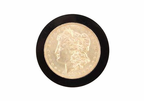"A Buck for Luck" Morgan Silver Dollar 1896