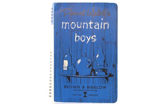 Advertising Ephemera, Paul Webb's Mountain Boys