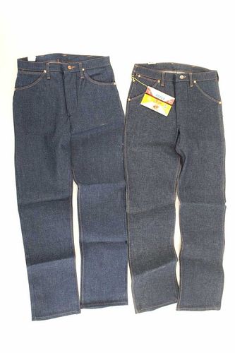 New Old Stock Wrangler Jeans C.1960 &1970's