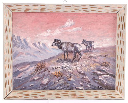 Ronan Montana Bighorn Sheep by R. Vosen