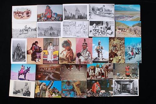 Native American and Western US Vintage Postcards