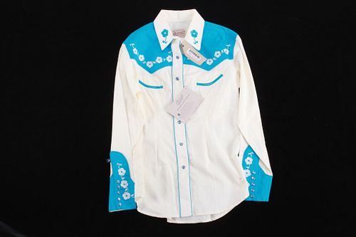 Women's Elvis Embroidered Western Shirt