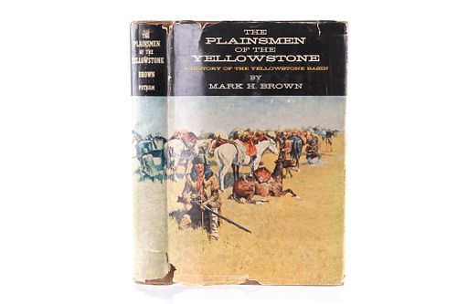 The Plainsmen of the Yellowstone by Mark Brown
