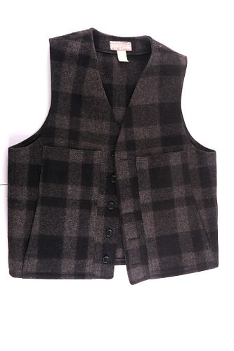 Filson Mackinaw Wool Men's Vest Size 44