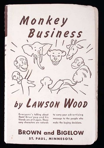 Advertising Ephemera, "Monkey Business"