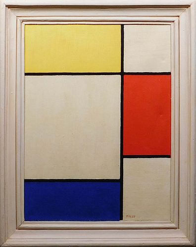 Piet Mondrian, Attributed/Manner of: Composition